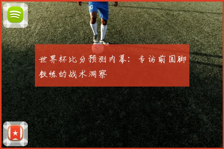 世界杯比分预测内幕：专访前国脚教练的战术洞察